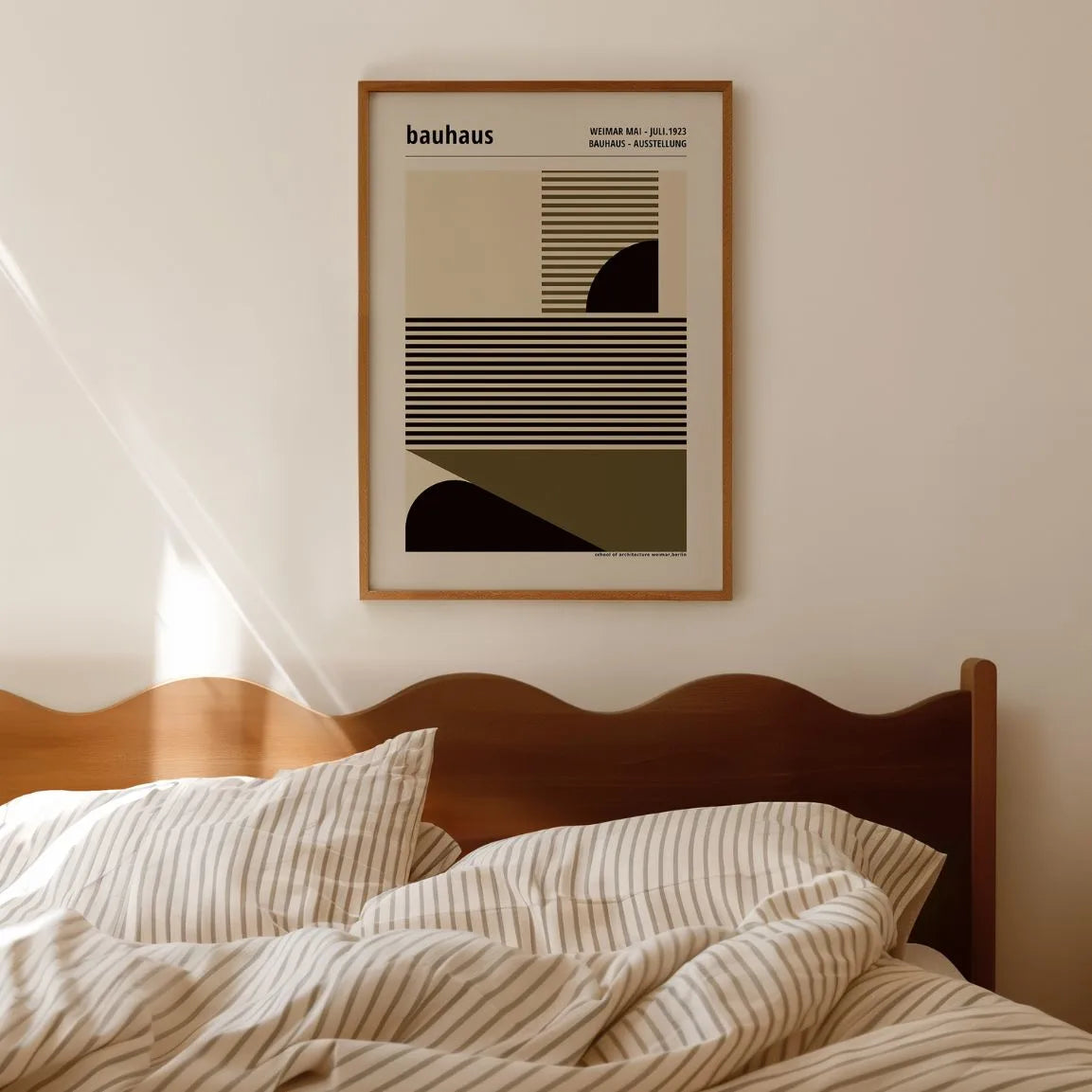 Bauhaus Geometric Lines & Forms Poster
