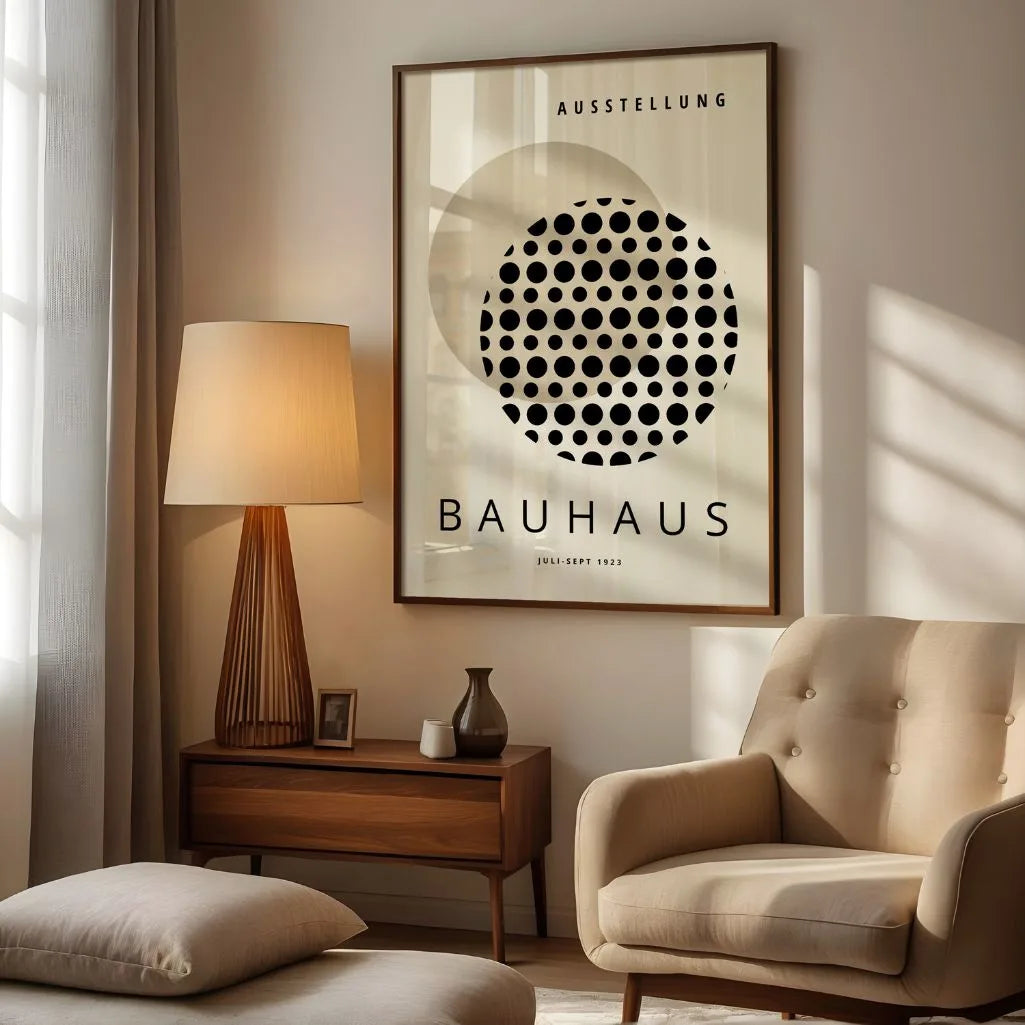 Bauhaus Reflection Poster