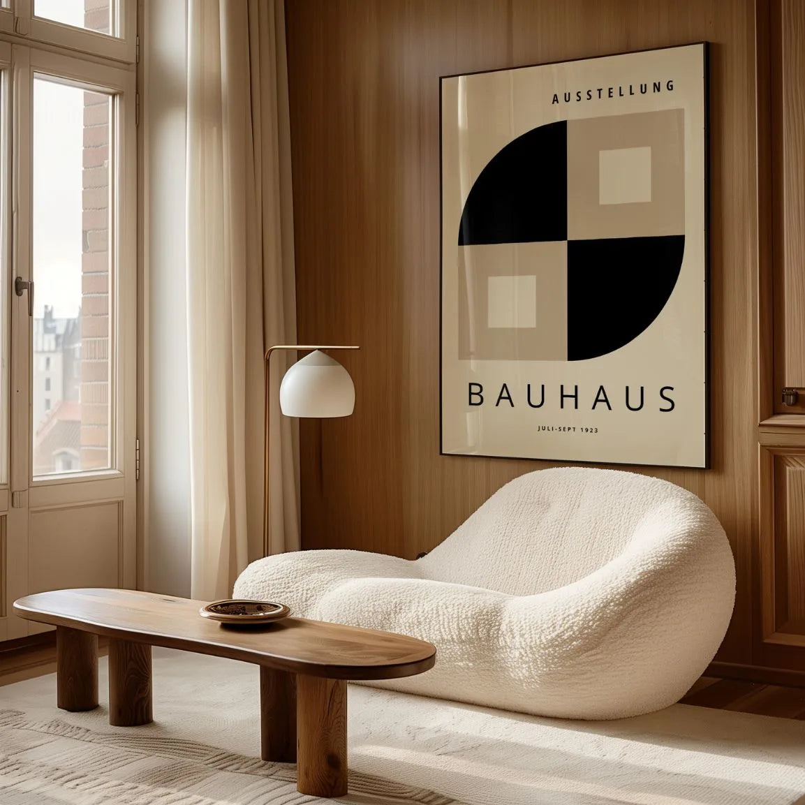 Bauhaus Modernist Figures Poster