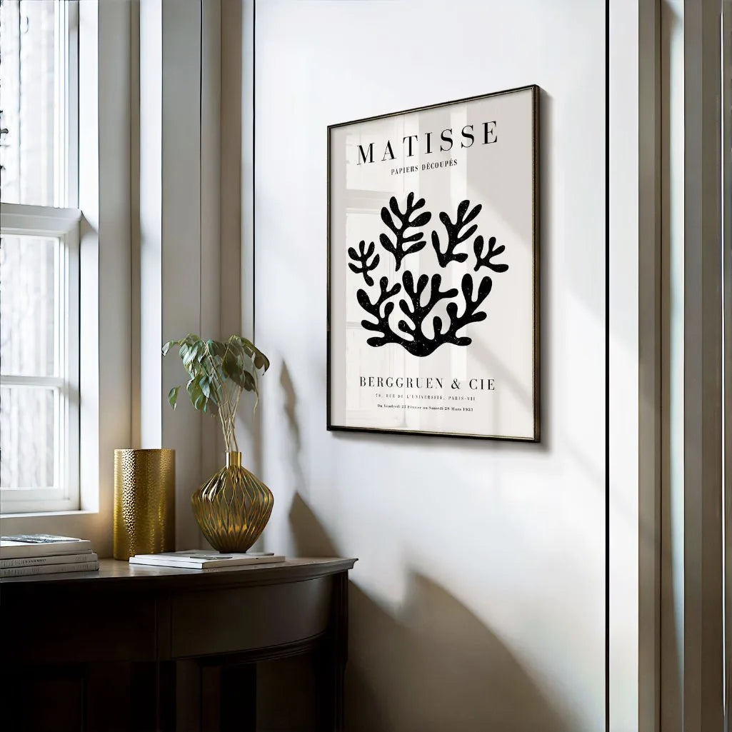 Henri Matisse Black Corals Poster