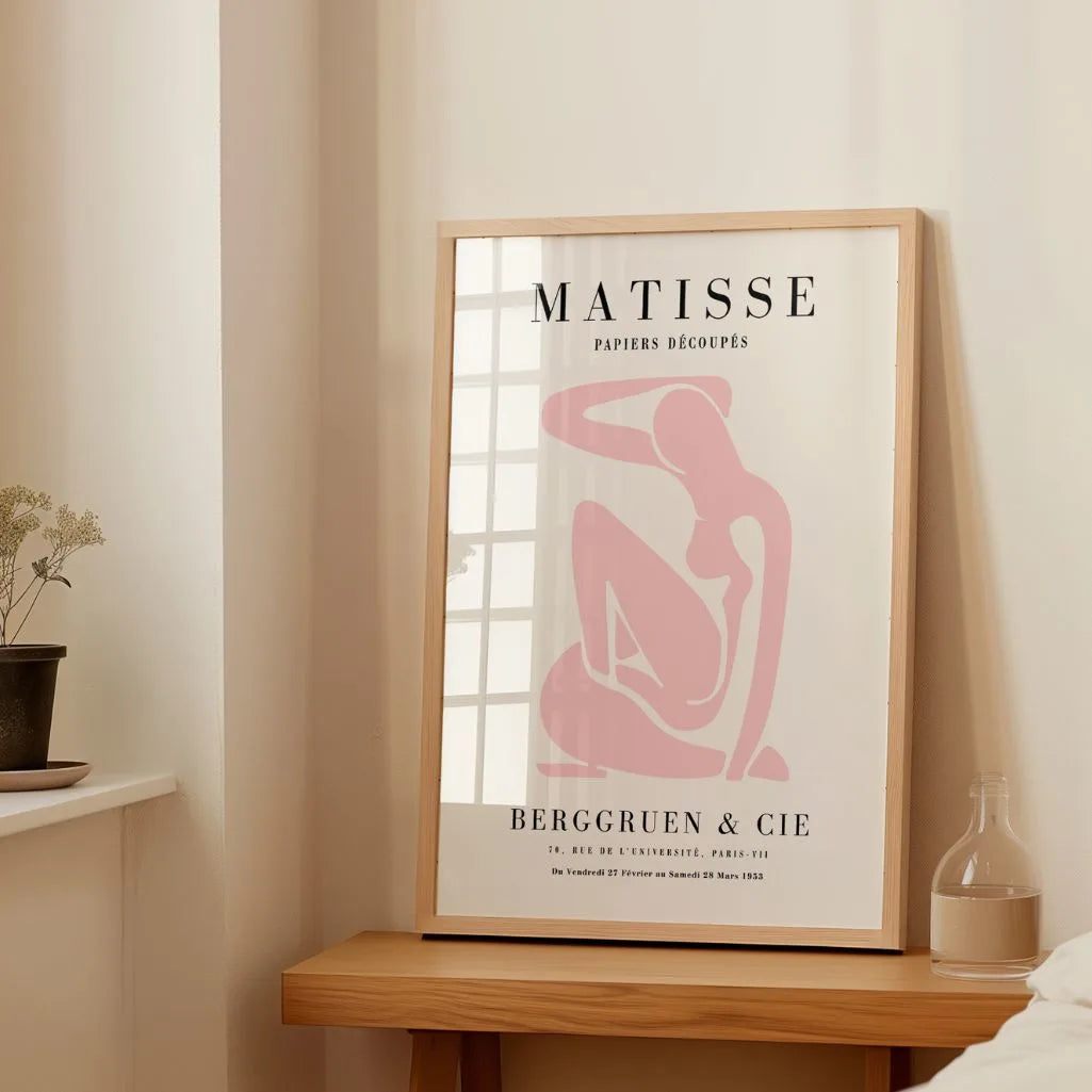Henri Matisse Nu Bleu Pink Poster