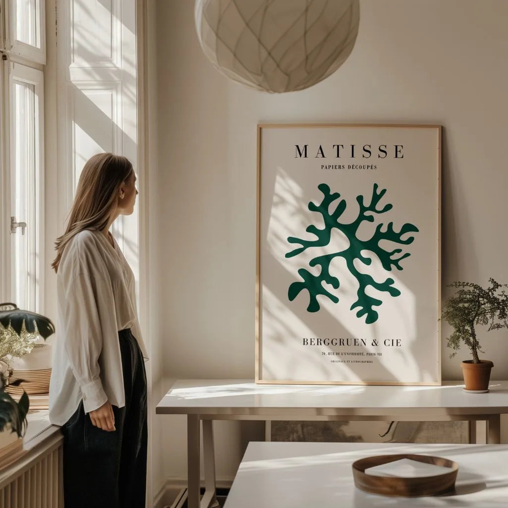 Henri Matisse Green Coral Poster