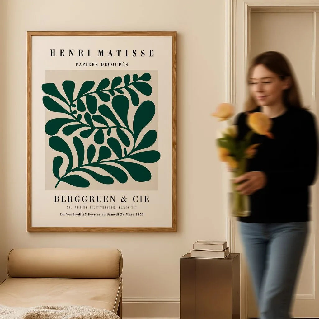 Henri Matisse Green Nature Rhythm Poster
