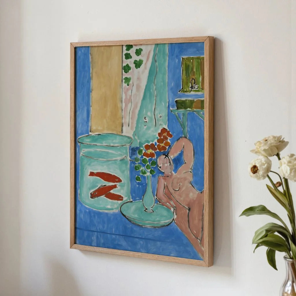 Henri Matisse Goldfish and Sculpture Poster