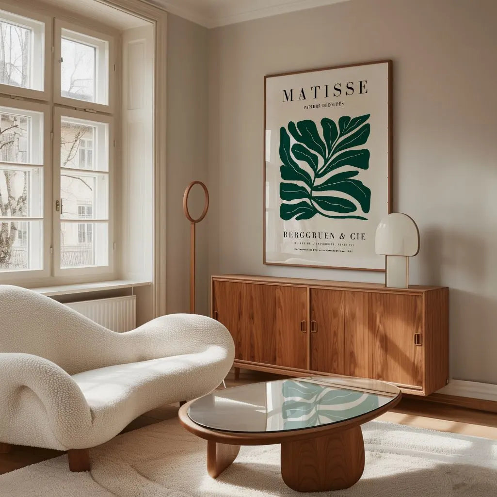 Henri Matisse Green Leaf Form Poster