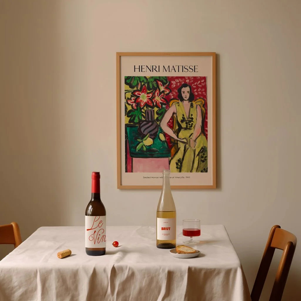 Henri Matisse Seated Woman Poster