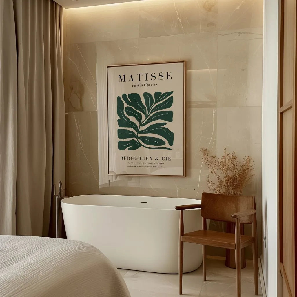 Henri Matisse Green Leaf Form Poster