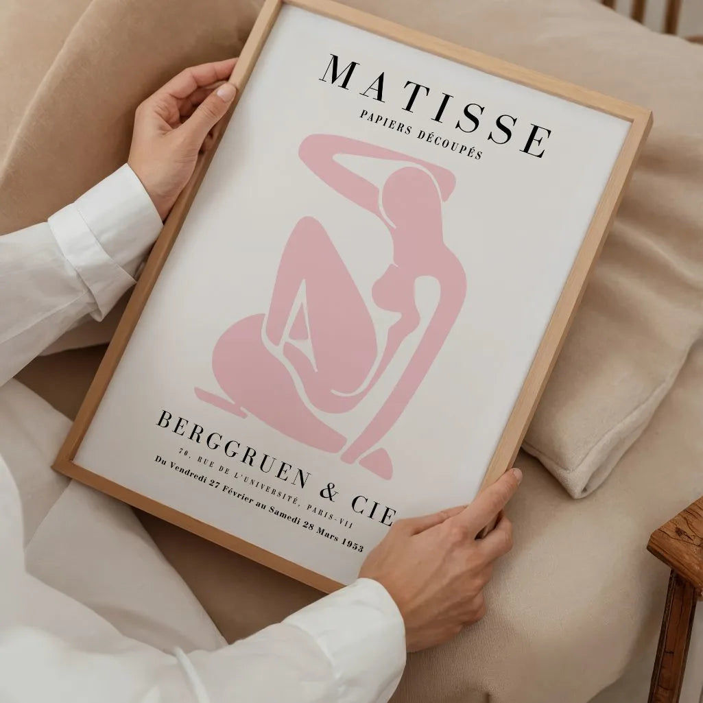 Henri Matisse Nu Bleu Pink Poster