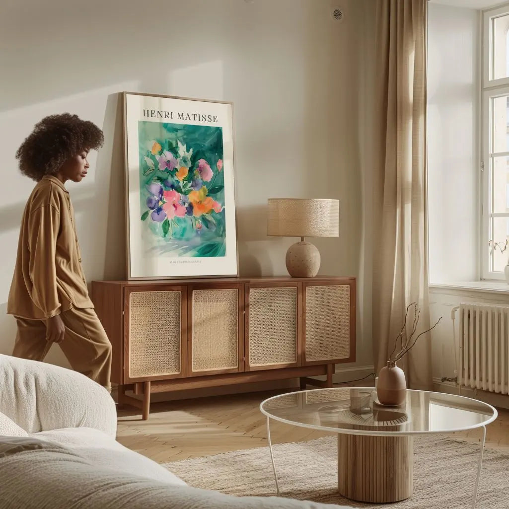 Matisse Floral Harmony Poster