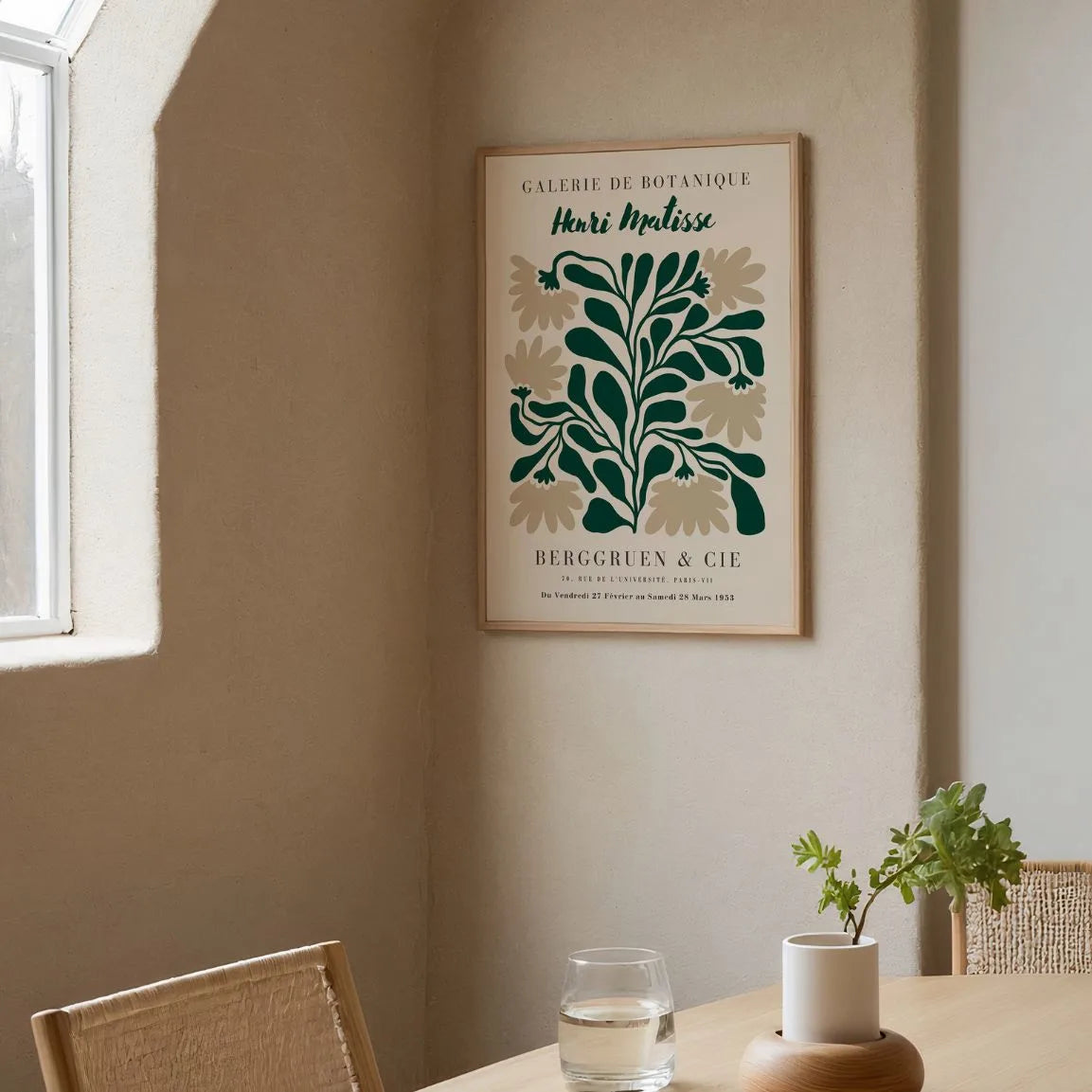 Henri Matisse Botanical Flowers Poster