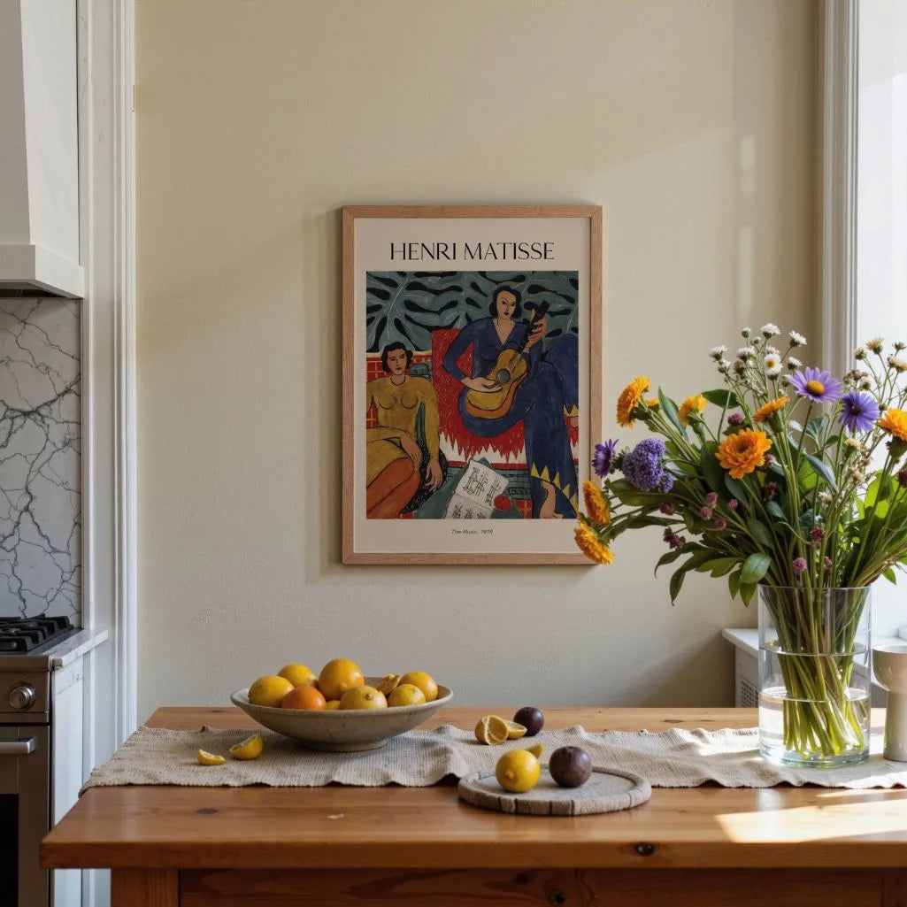 Henri Matisse The Music Poster