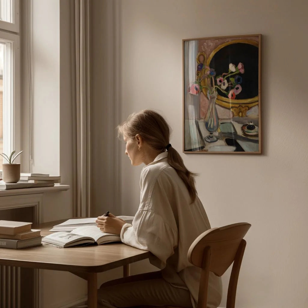 Henri Matisse Anemones in a Vase Poster