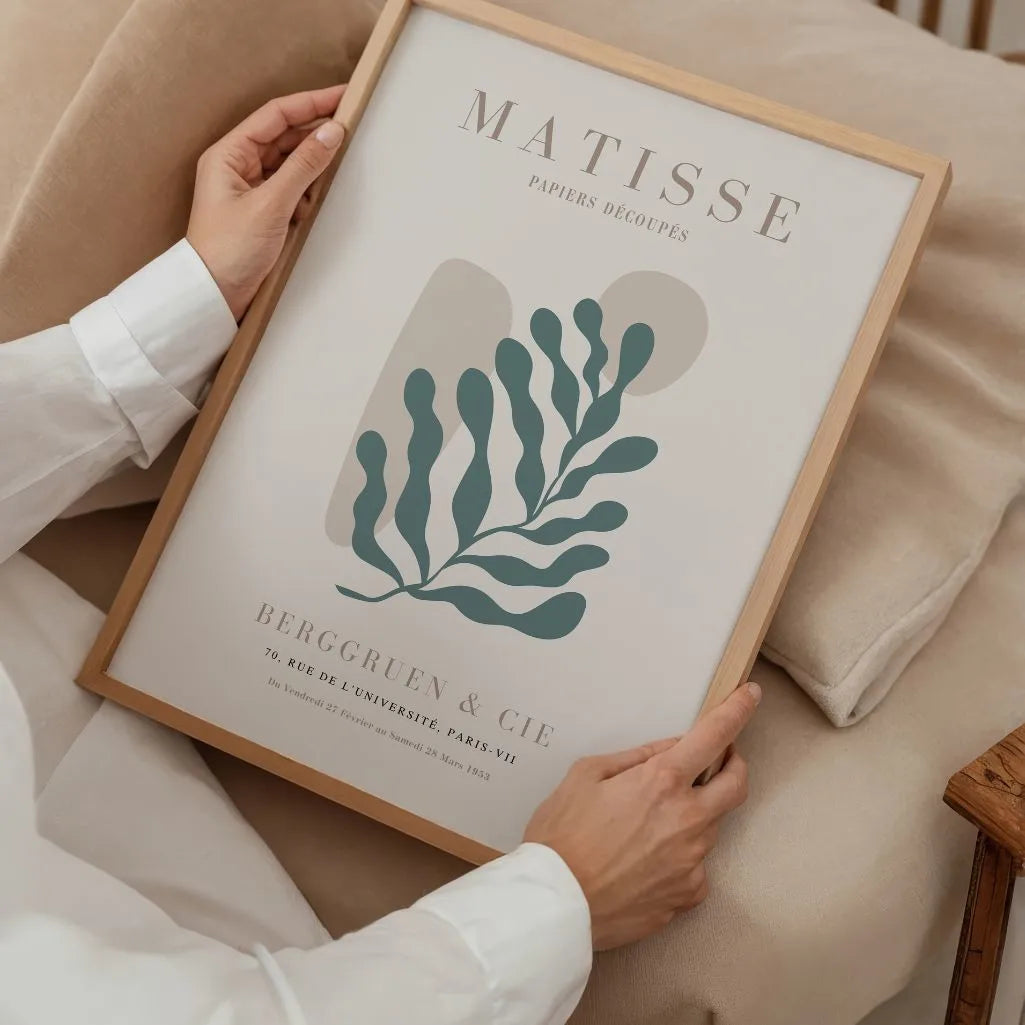 Henri Matisse Organic Green Motif Poster