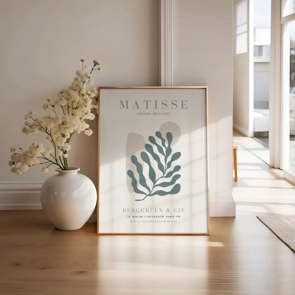 Henri Matisse Organic Green Motif Poster