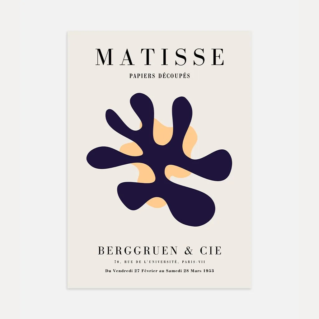 Henri Matisse Form Rhythm Poster