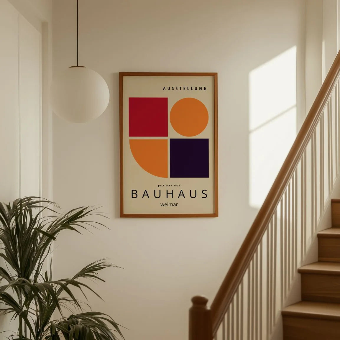 Bauhaus Color Modernism Poster