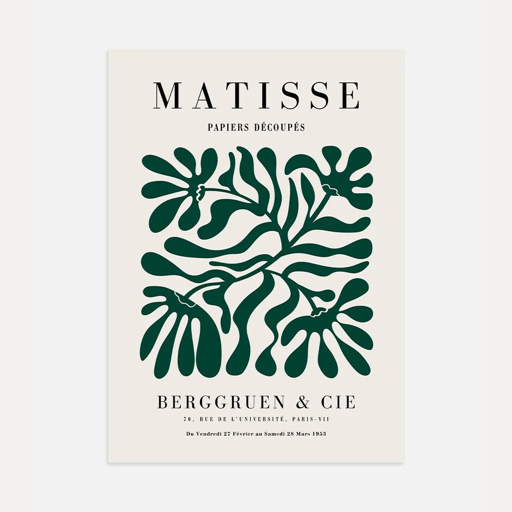 Henri Matisse Green Harmony Poster