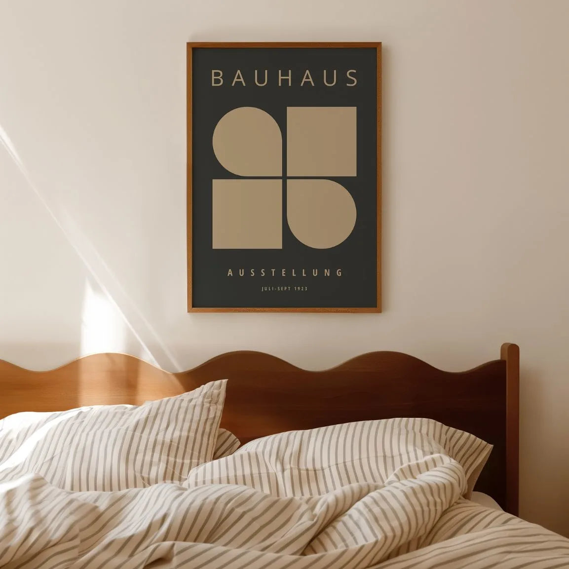 Bauhaus Geometric Harmony Poster