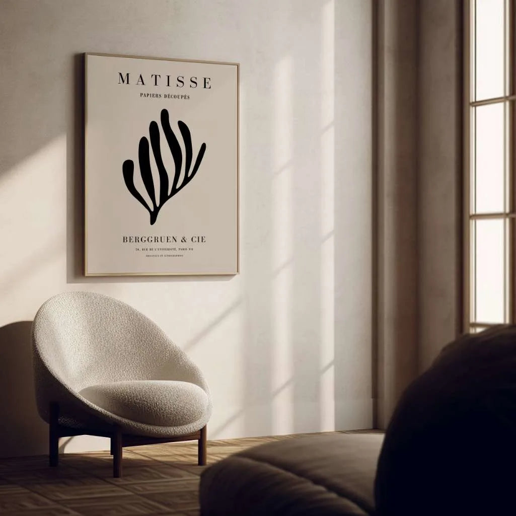 Henri Matisse Black Coral Poster