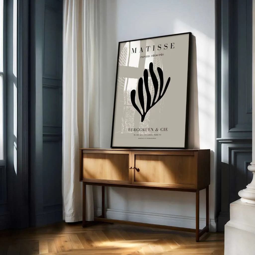 Henri Matisse Black Coral Poster