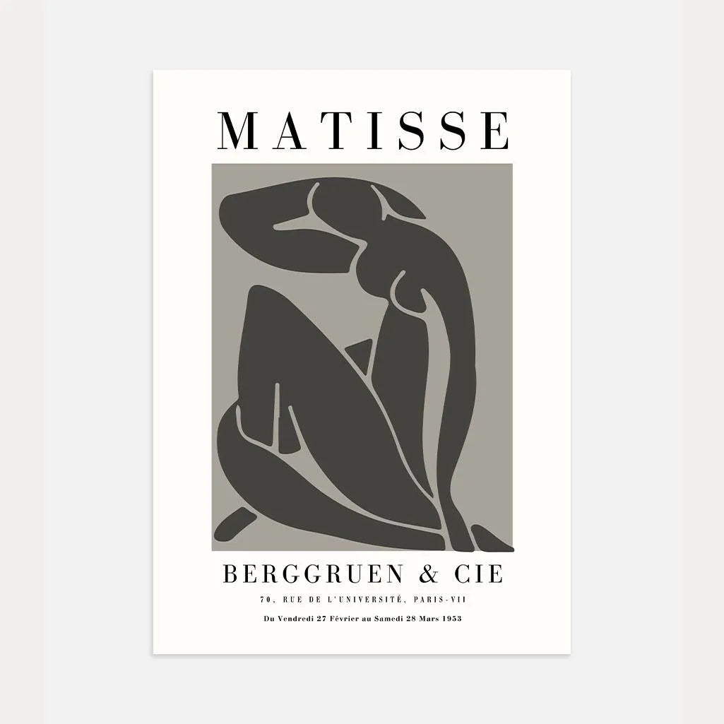 Henri Matisse Nude Woman Poster