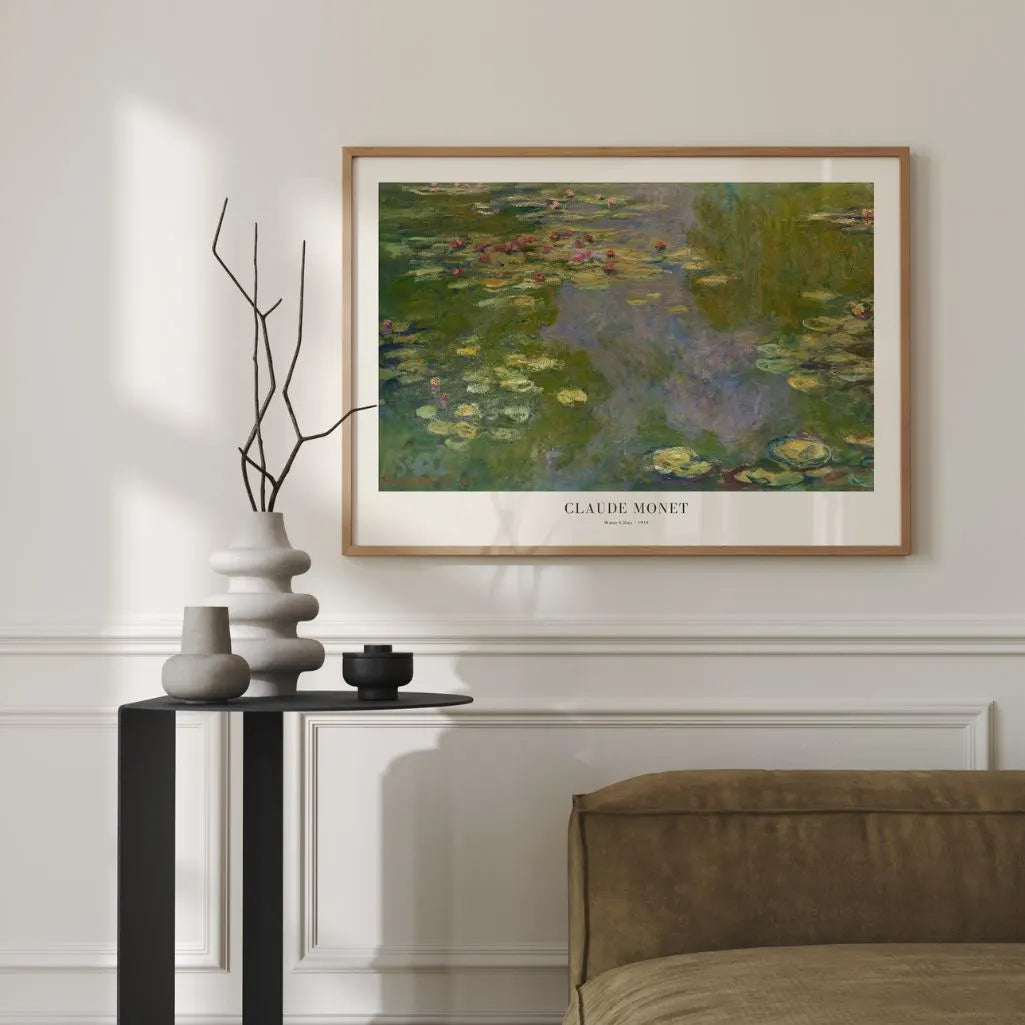 Monet Water Lilies Poster