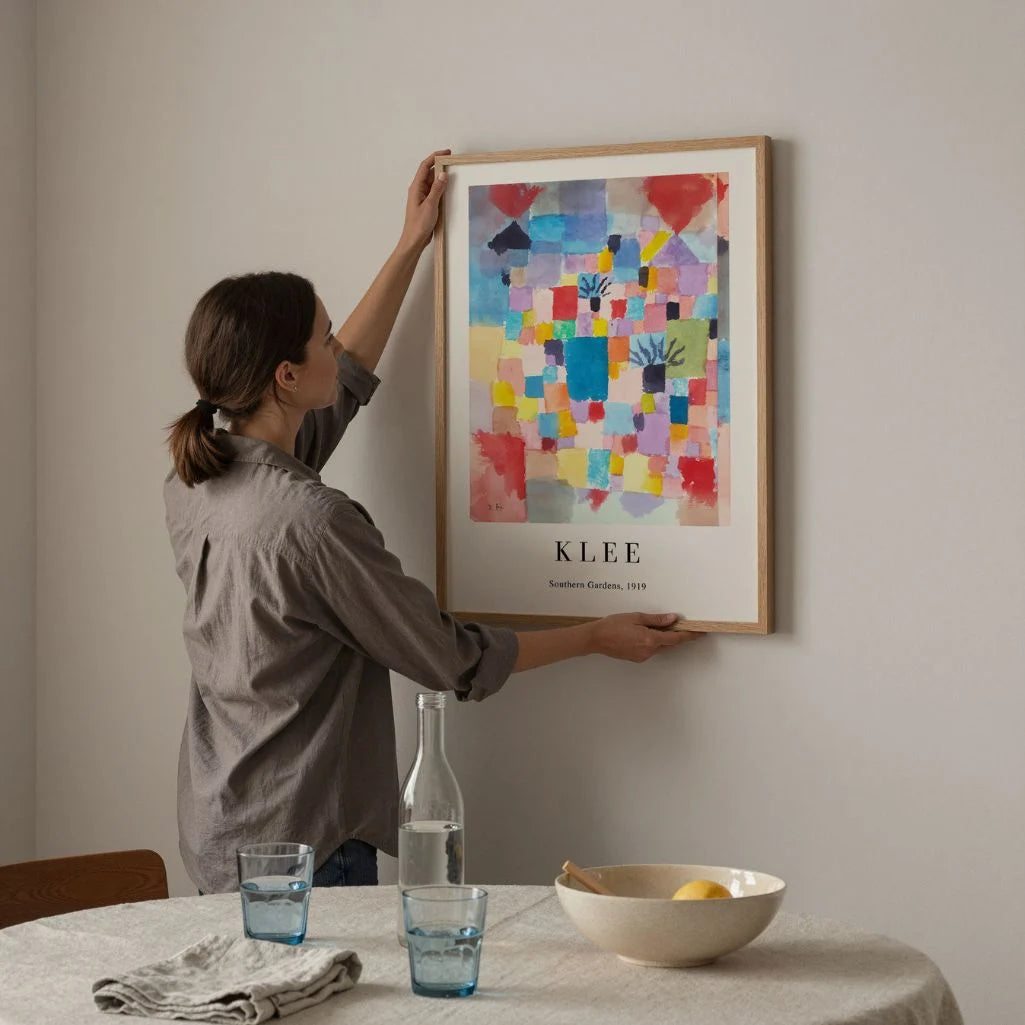 Paul Klee Southern Gardens Poster