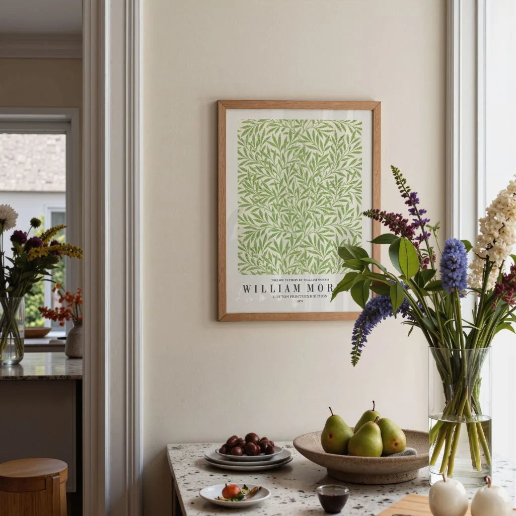 William Morris Willow Branches Poster