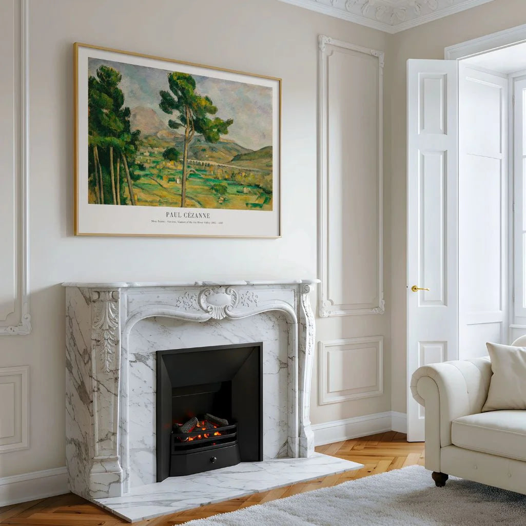 Cézanne Mont Sainte-Victoire Viaduct Poster