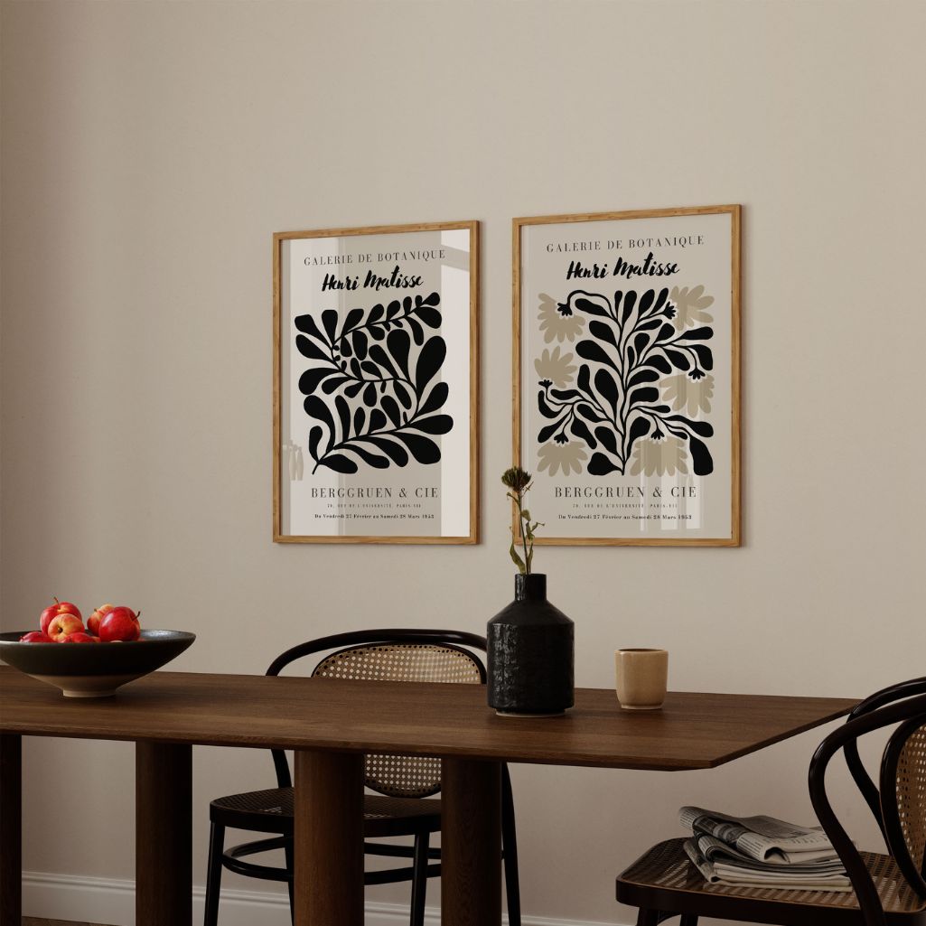Matisse Graphic Botanical – Set of 2 Posters