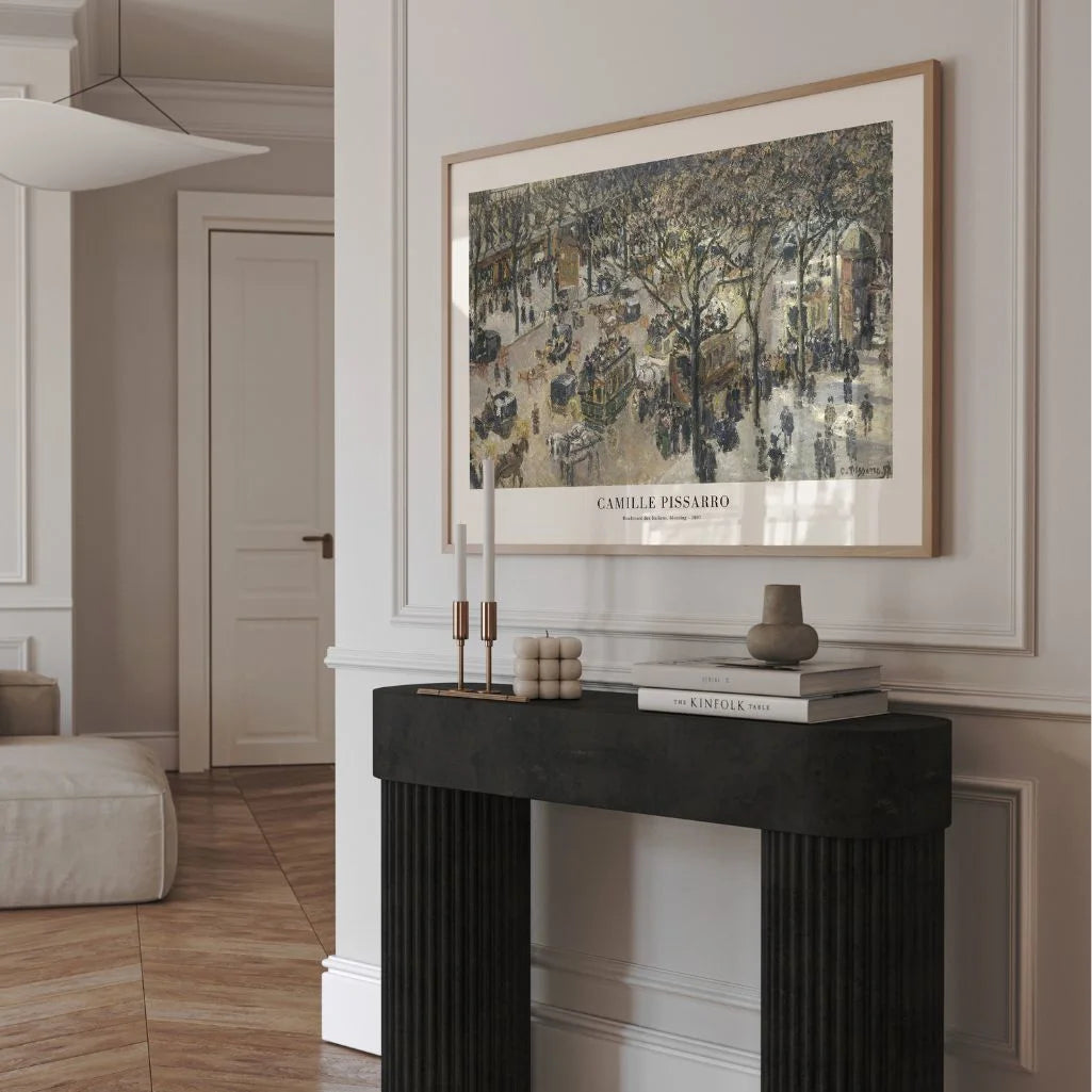 Pissarro Paris Boulevard des Italiens Poster