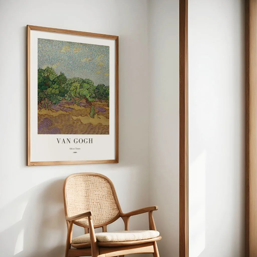 Vincent van Gogh Olive Trees Poster