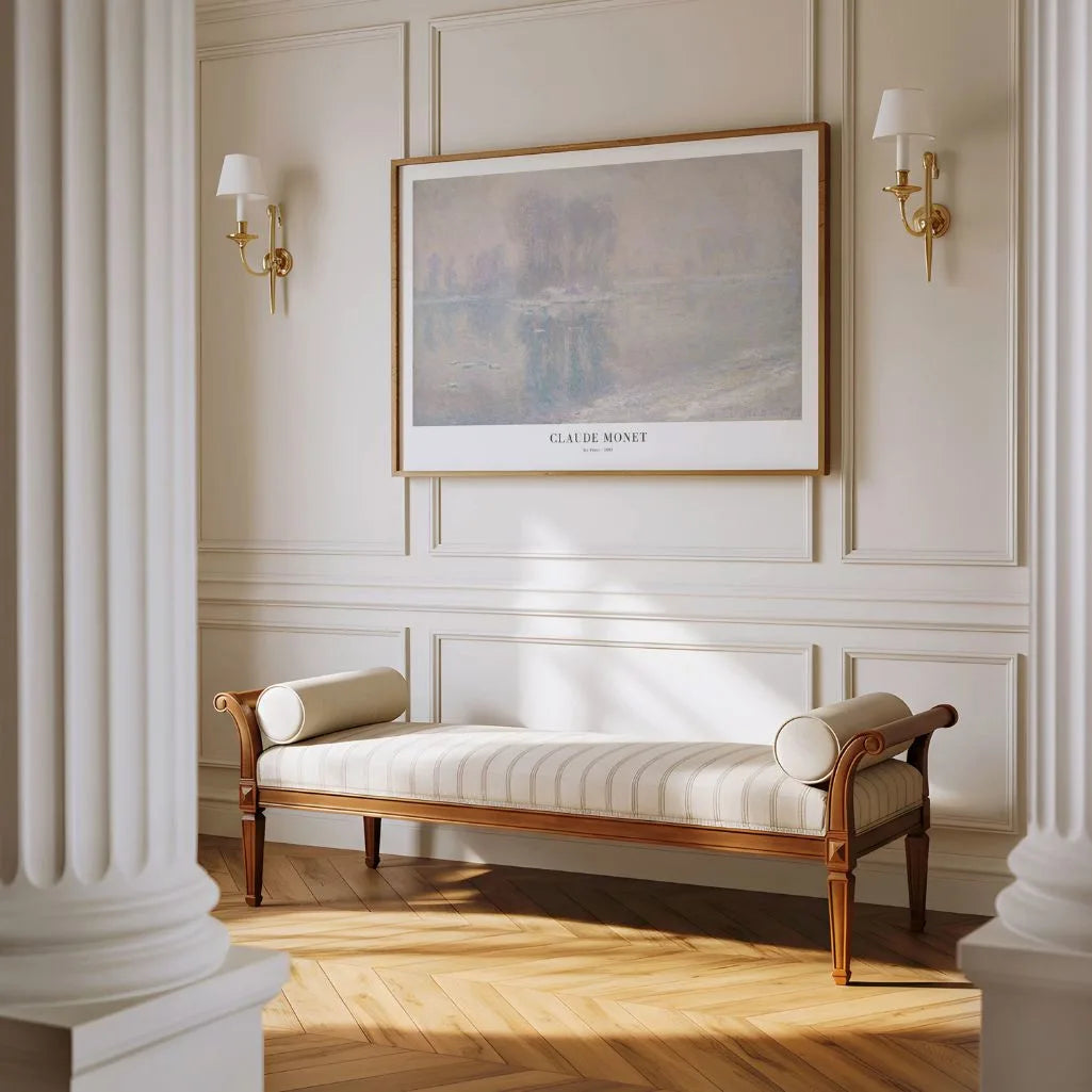 Claude Monet Ice Floes 1893 Poster