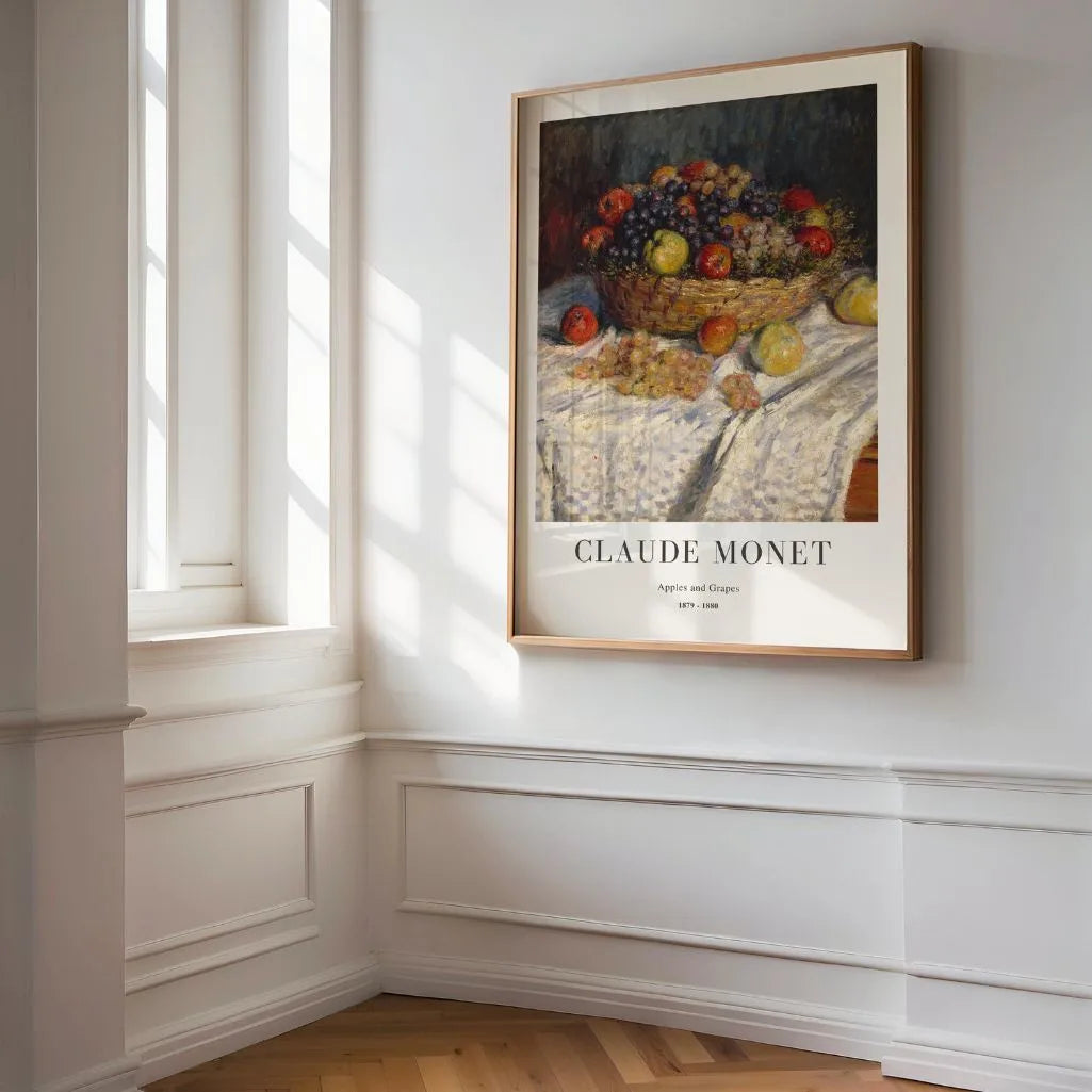 Claude Monet Apples and Grapes Poster