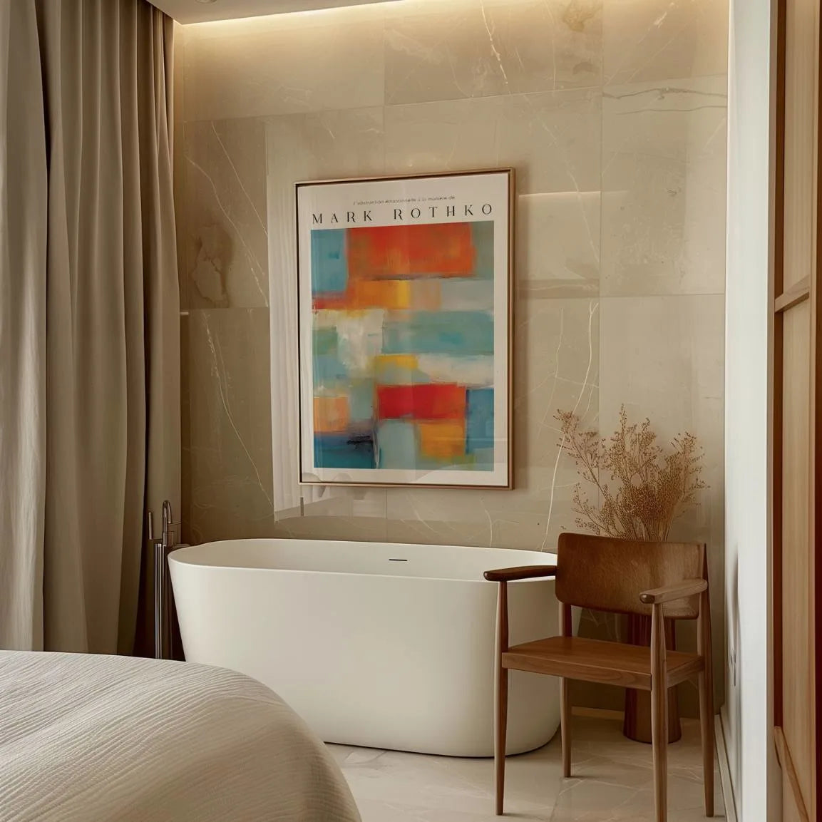 Mark Rutho Mark Rothko Inspired Posters - Abstract Color Field - Wall Art ...