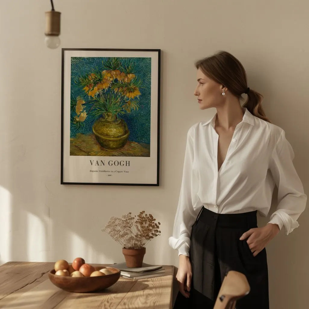 Vincent van Gogh Imperial Fritillaries Poster