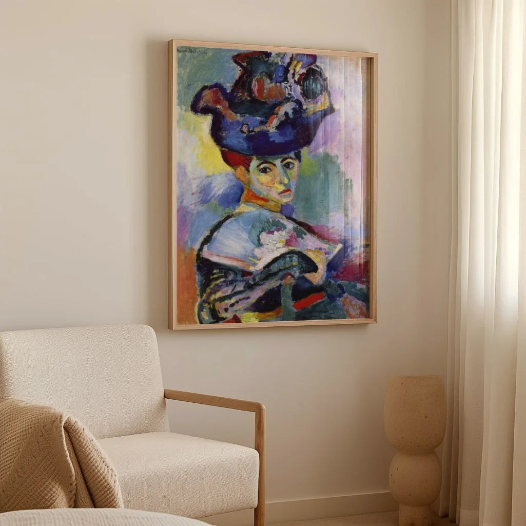 Henri Matisse Woman with a Hat Poster