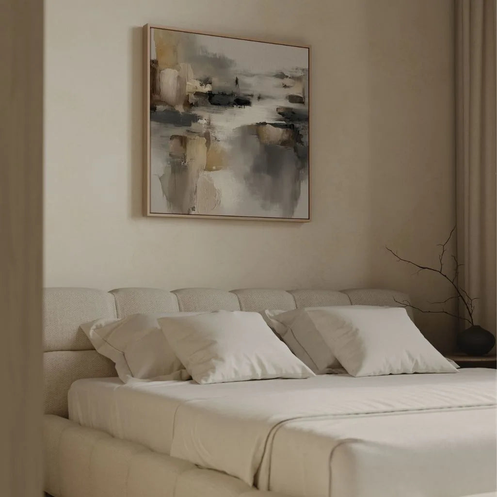 Framed Canvas Print Reflection