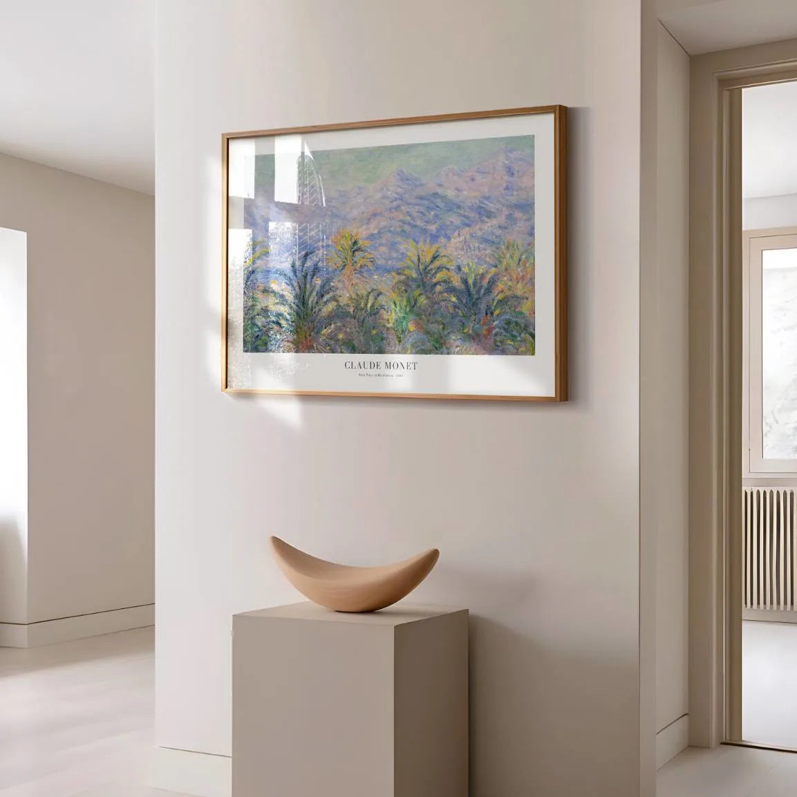 Claude Monet Palm Trees at Bordighera Poster