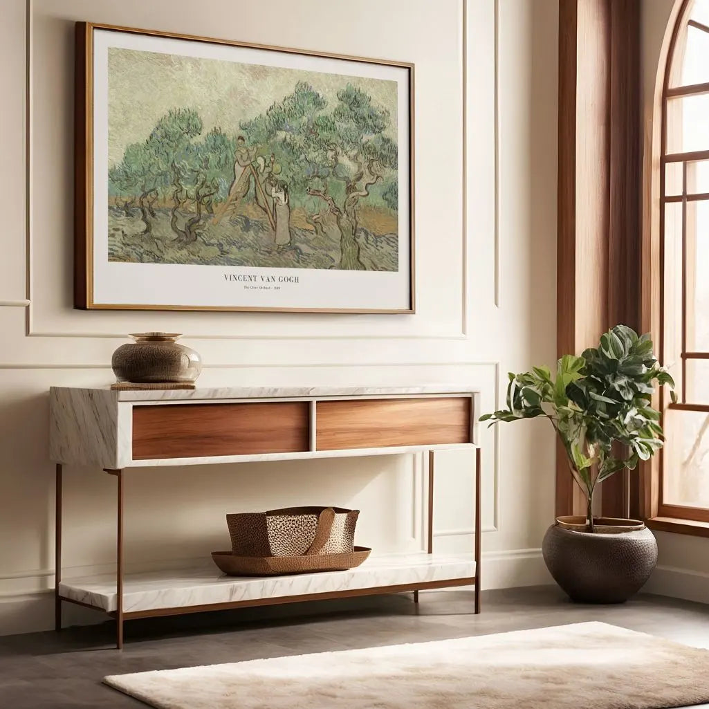 Vincent van Gogh The Olive Orchard Poster