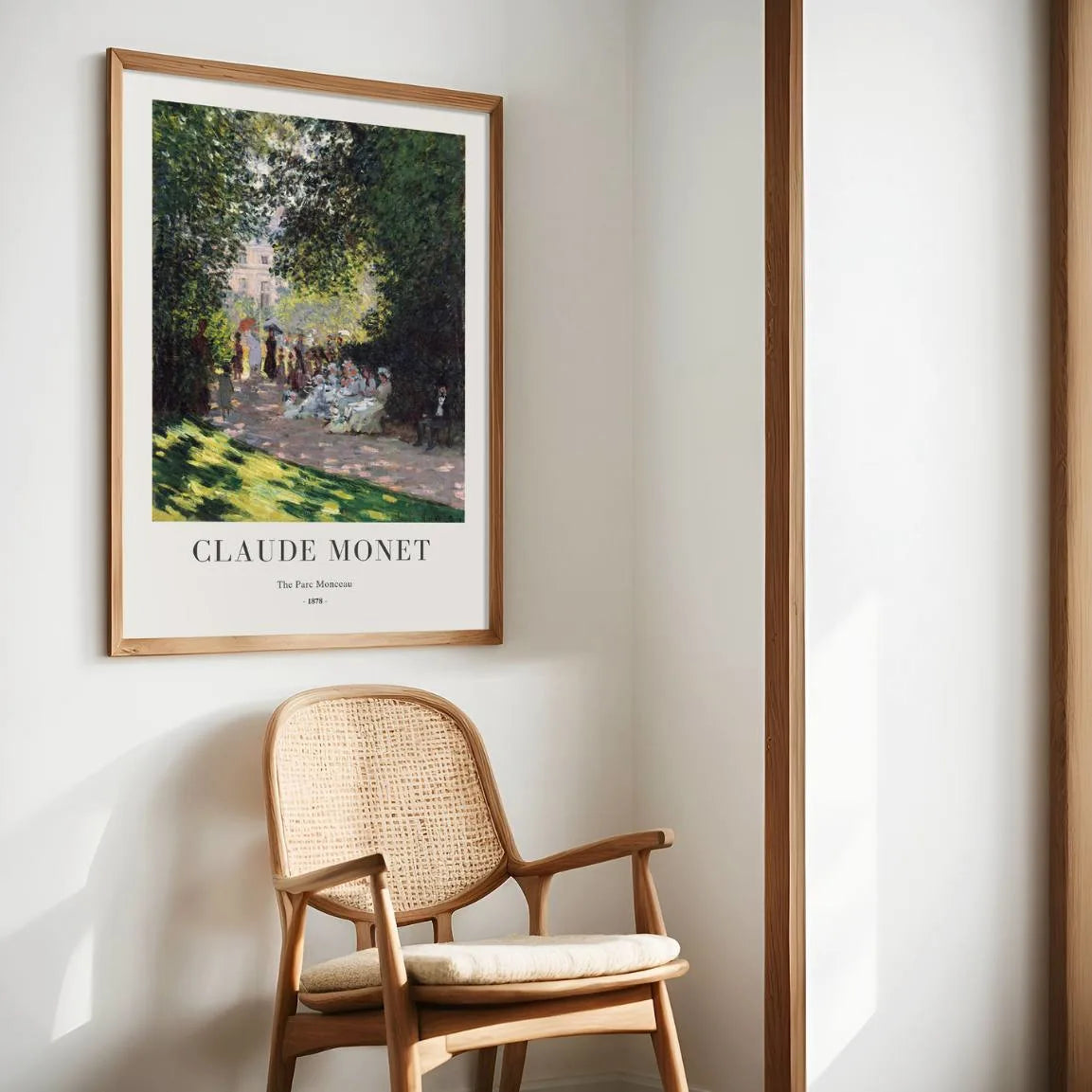 Claude Monet Parc Monceau Paris Stroll Poster