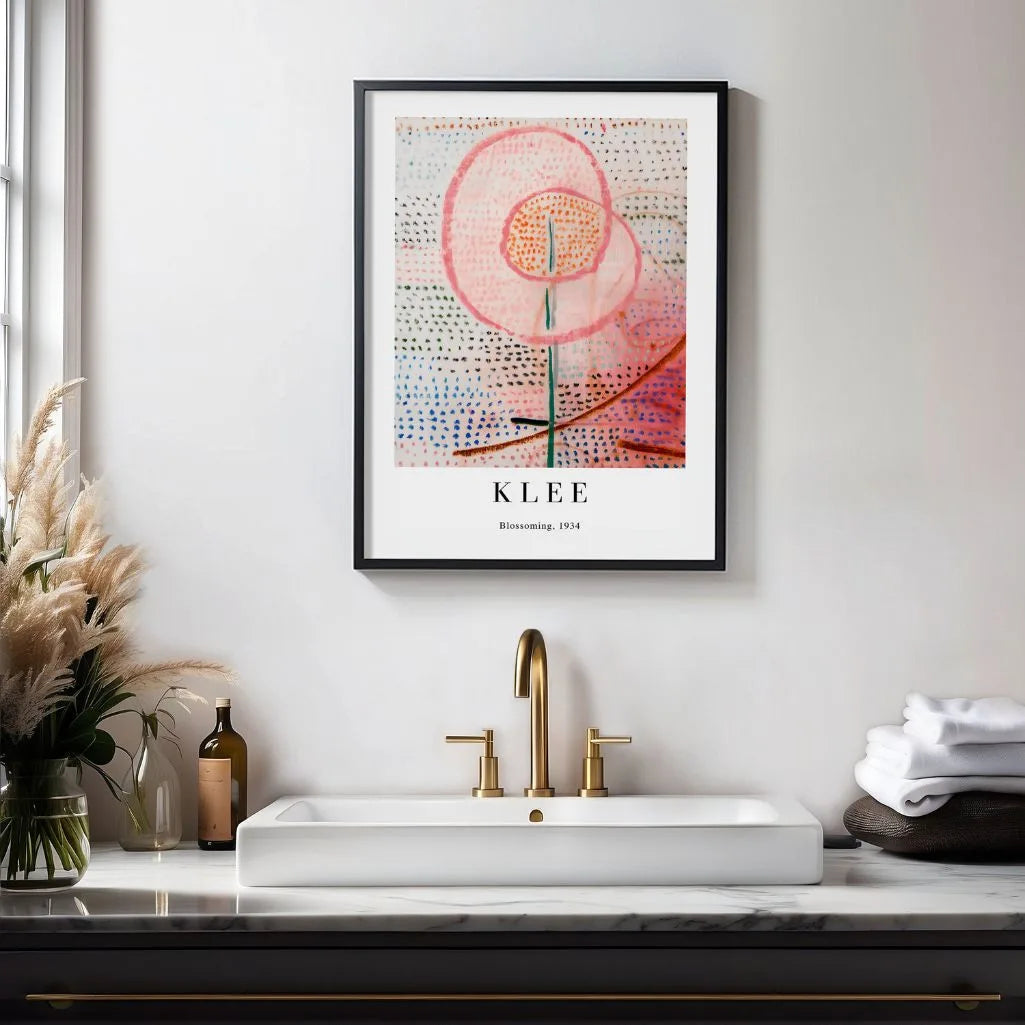 Paul Klee Blossoming Poster