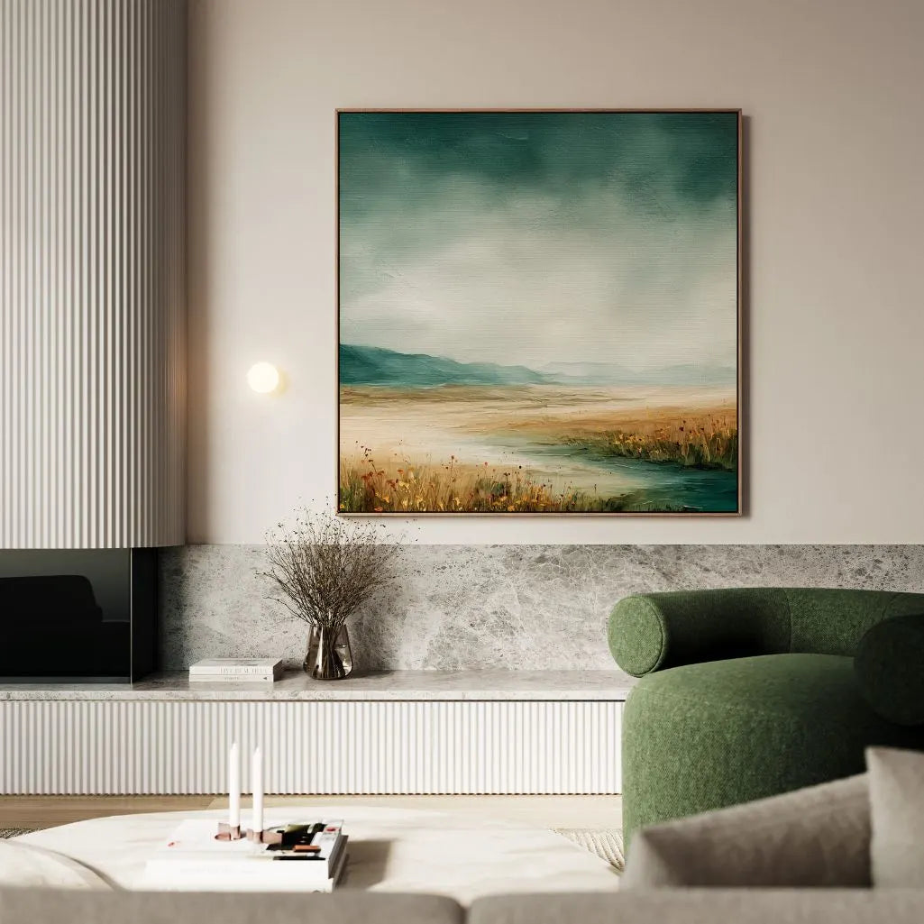 Framed Canvas Print Before the Storm