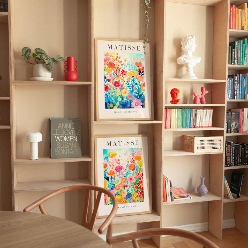 Matisse Watercolor Floral – Set of 2 Posters