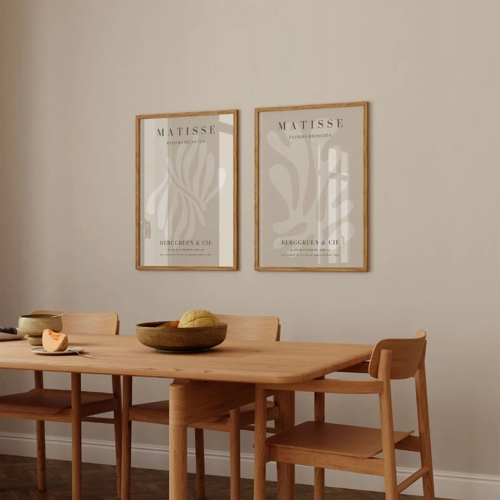 Henri Matisse Organic Forms Poster Set of 2