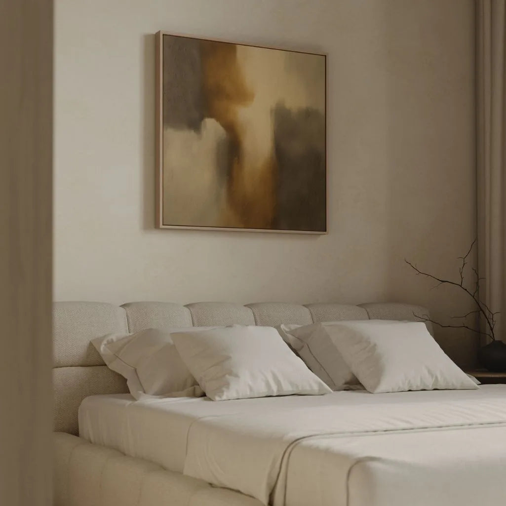 Framed Canvas Print Light and Shadow