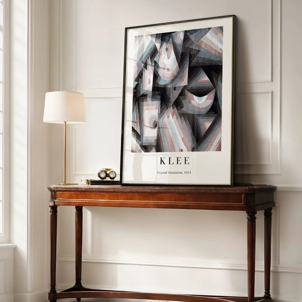 Paul Klee Crystal Gradation Poster