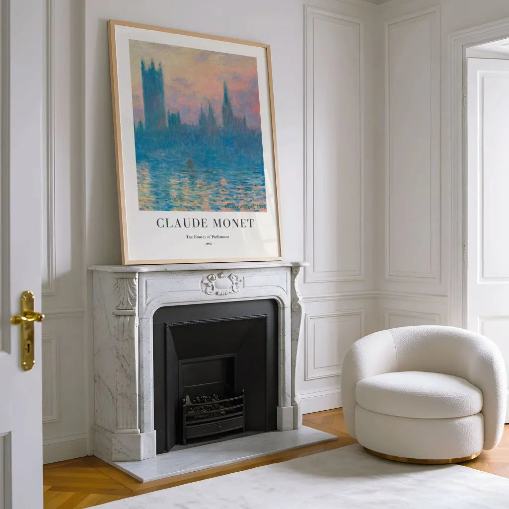 Claude Monet Houses of Parliament Poster