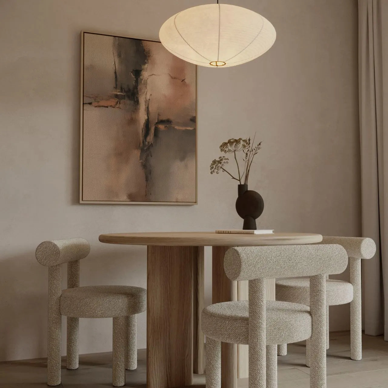 Framed Canvas Print Touch of Nature