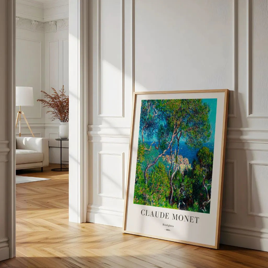 Monet Bordighera 1884 Poster